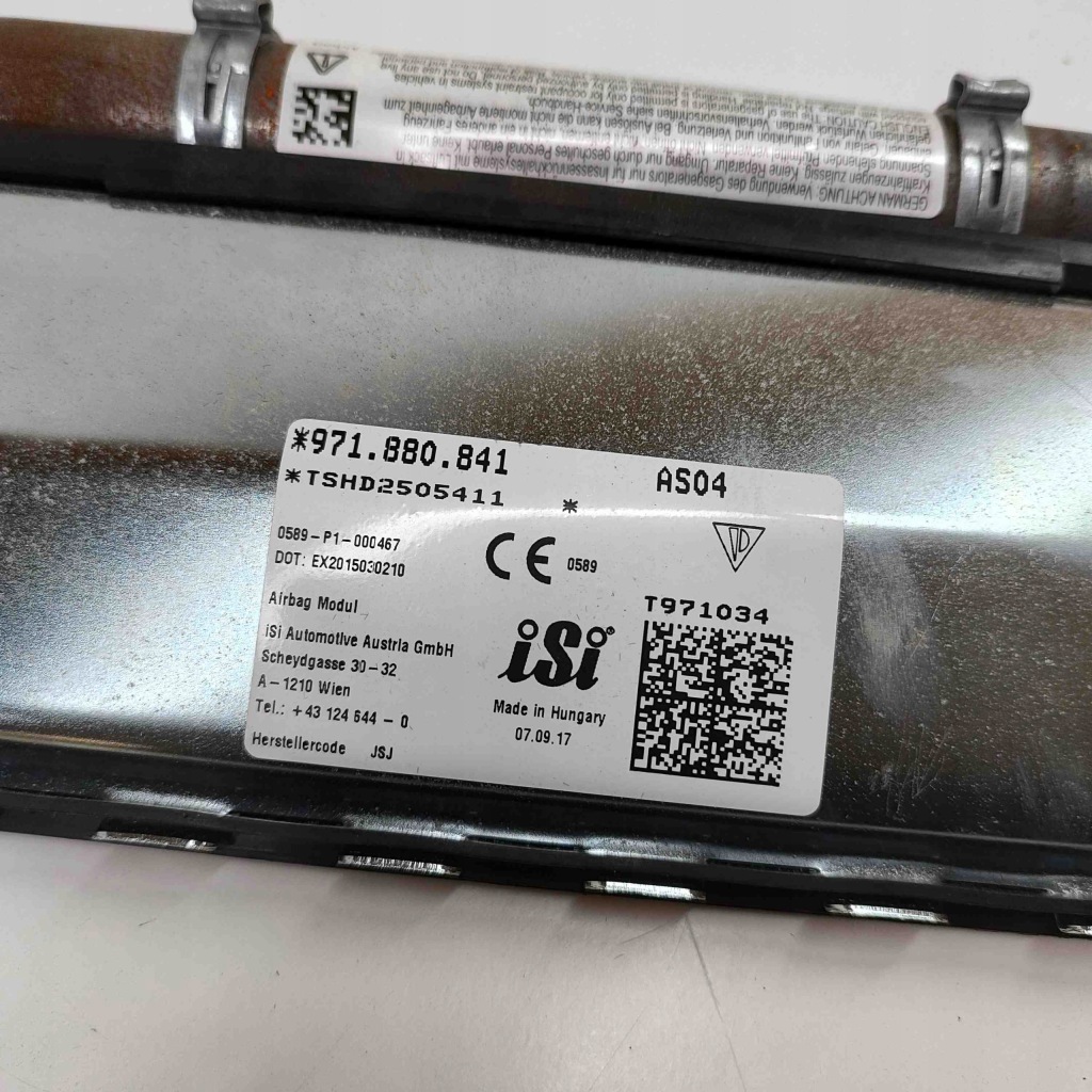 фото №7, Колінна подушка безпеки porsche panamera 971 971880841 28453636 3.0l 243kw 2018