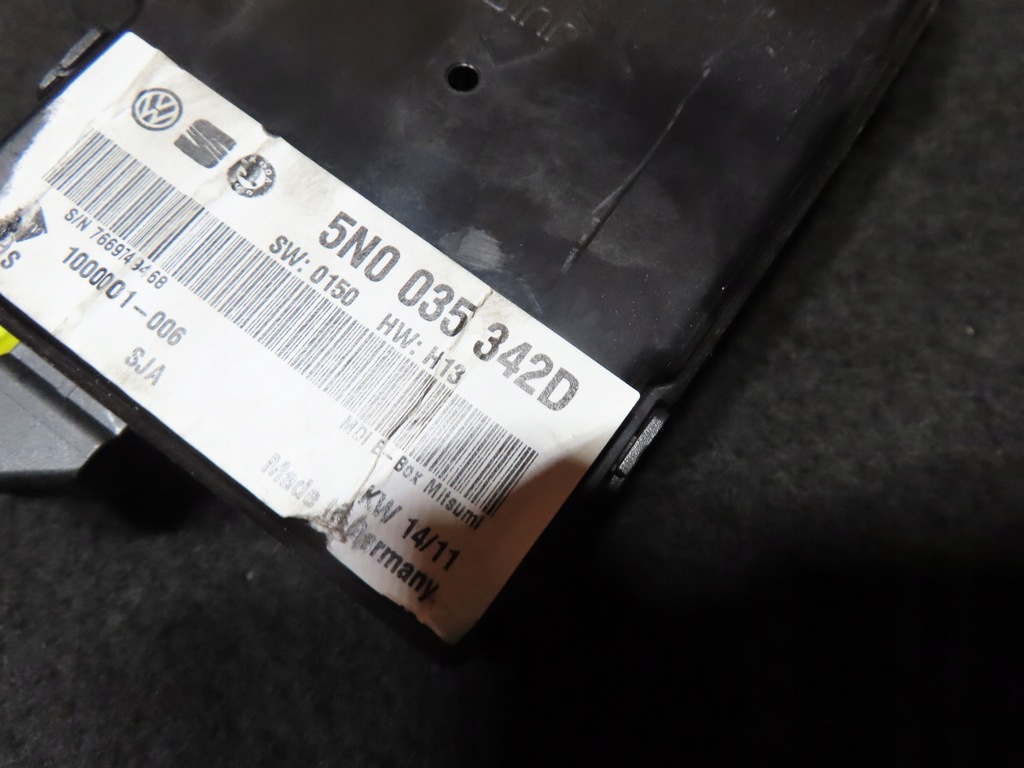 фото №2, Seat leon ii fl модуль интерфейс 5n0035342d