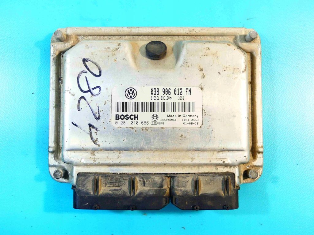 фото №1, Бортовой компьютер блок управления seat leon toledo ii 1.9 tdi