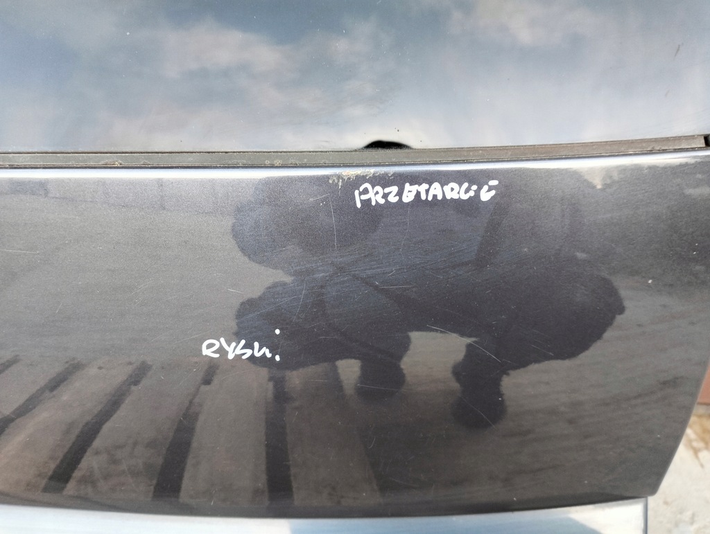 фото №11, Крышка багажника задняя стекло opel signum lift цвет z168 lata 2005-2008