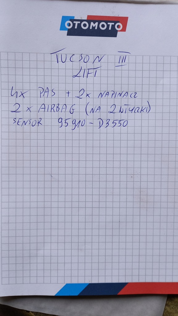 фото №9, Hyundai tucson iii консоль приборная панель приборная pulpit air bag ремни kpl