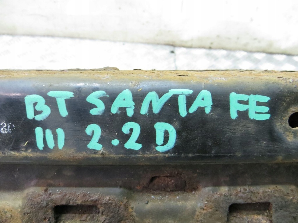 фото №7, Hyundai santa fe iii балка бампера задняя задняя 12-