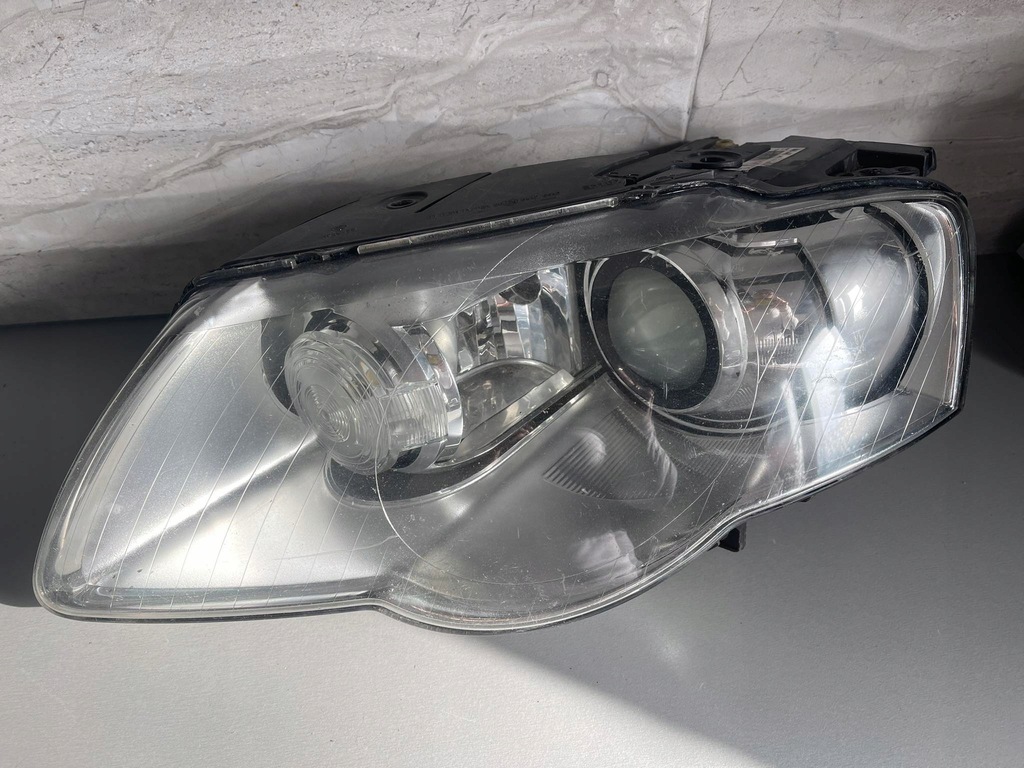 фото №7, Vw passat b6 левая bi-xenon поворотный