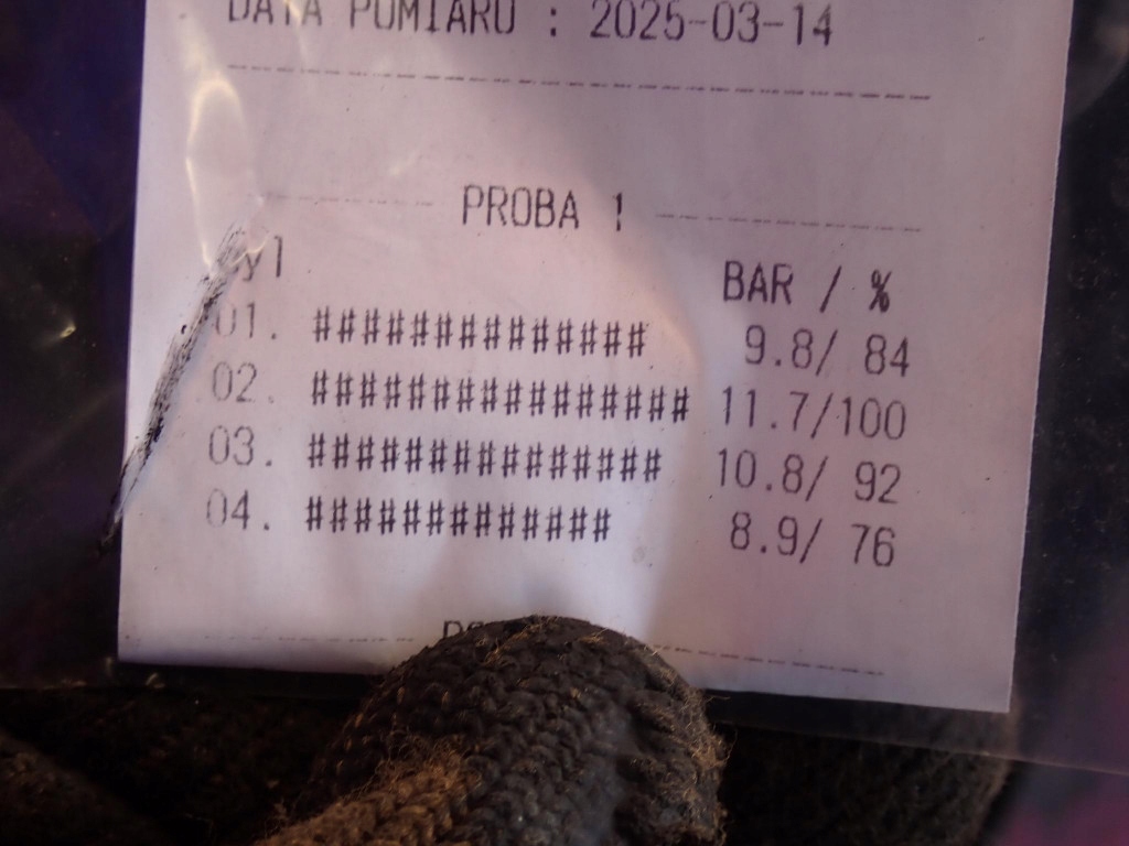 фото №8, Opel astra f i 1,4 8v c14nz 44kw 60km двигатель бензин test измерение сжатие