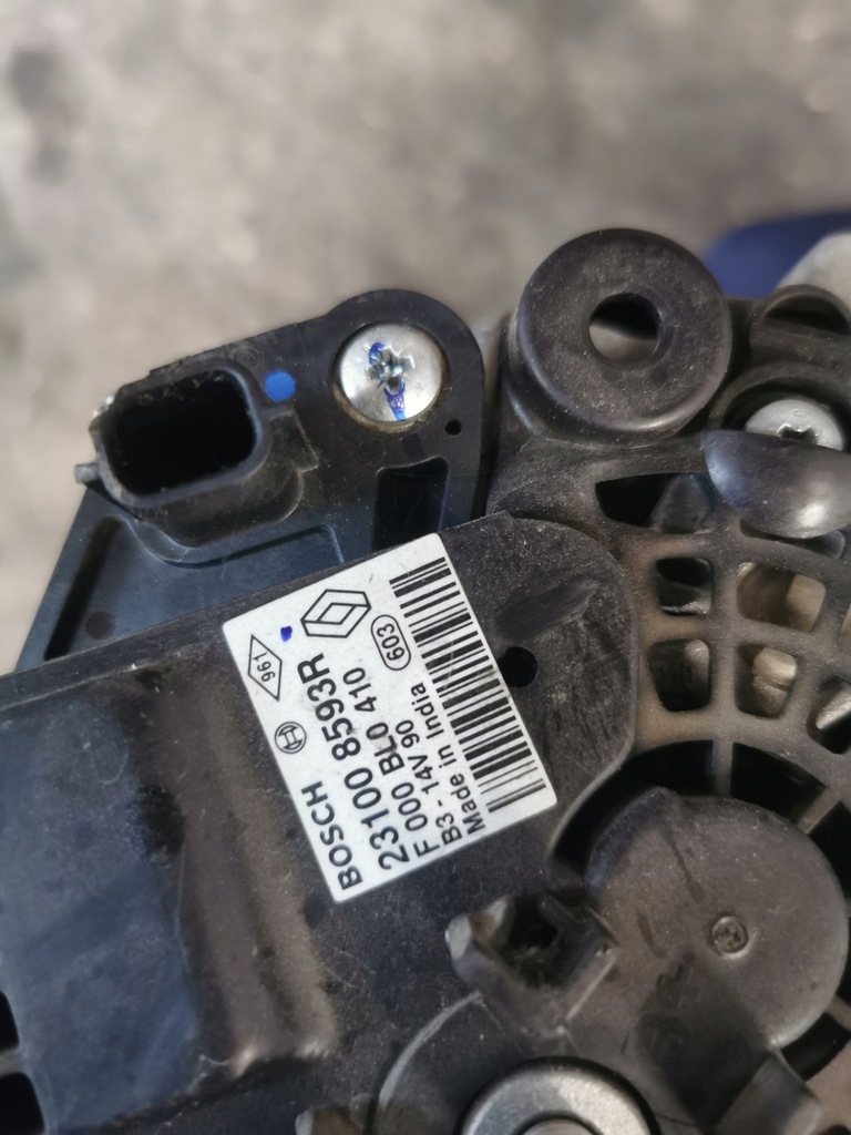 фото №3, Renault clio iv генератор 231008593r