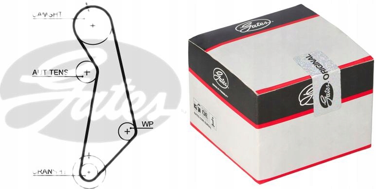 фото №1, Грм + насос kp15489xs-1 набор ремень распределительного вала