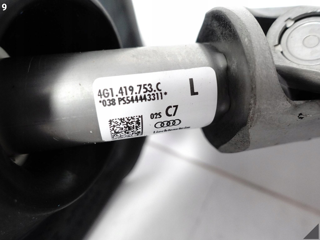 фото №10, Audi a6 4g0 c7 lift 10-18 шток колонка рулевая регулируемая + тяга