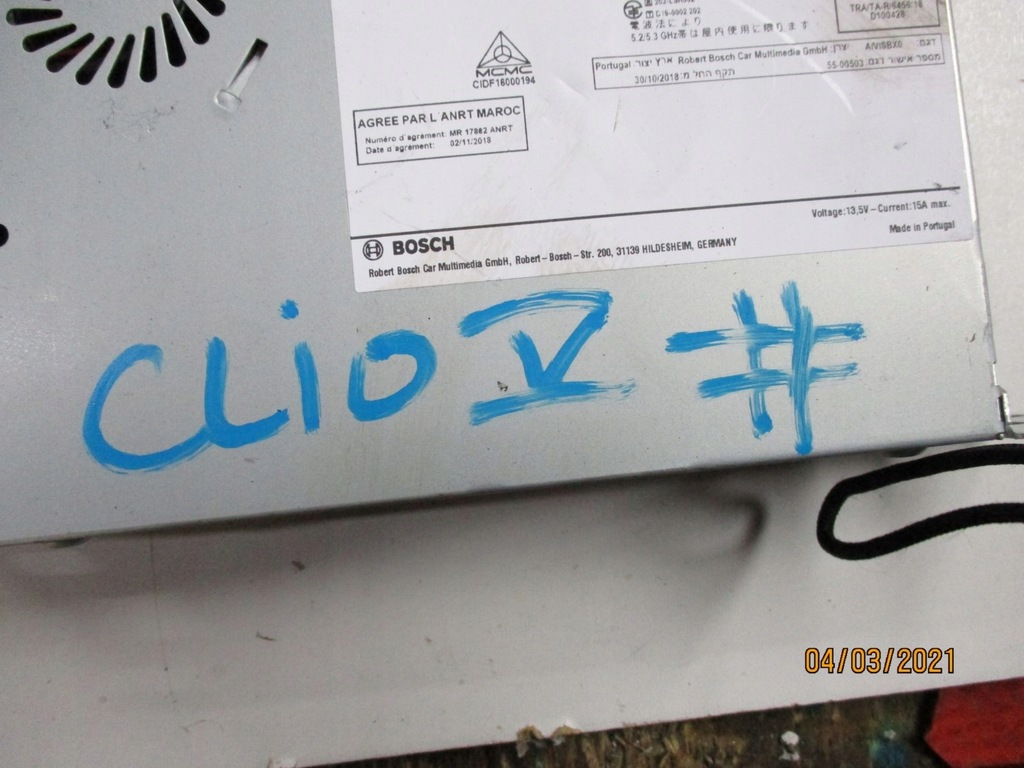 фото №15, Навігація радіо renault captur 259157342r clio v