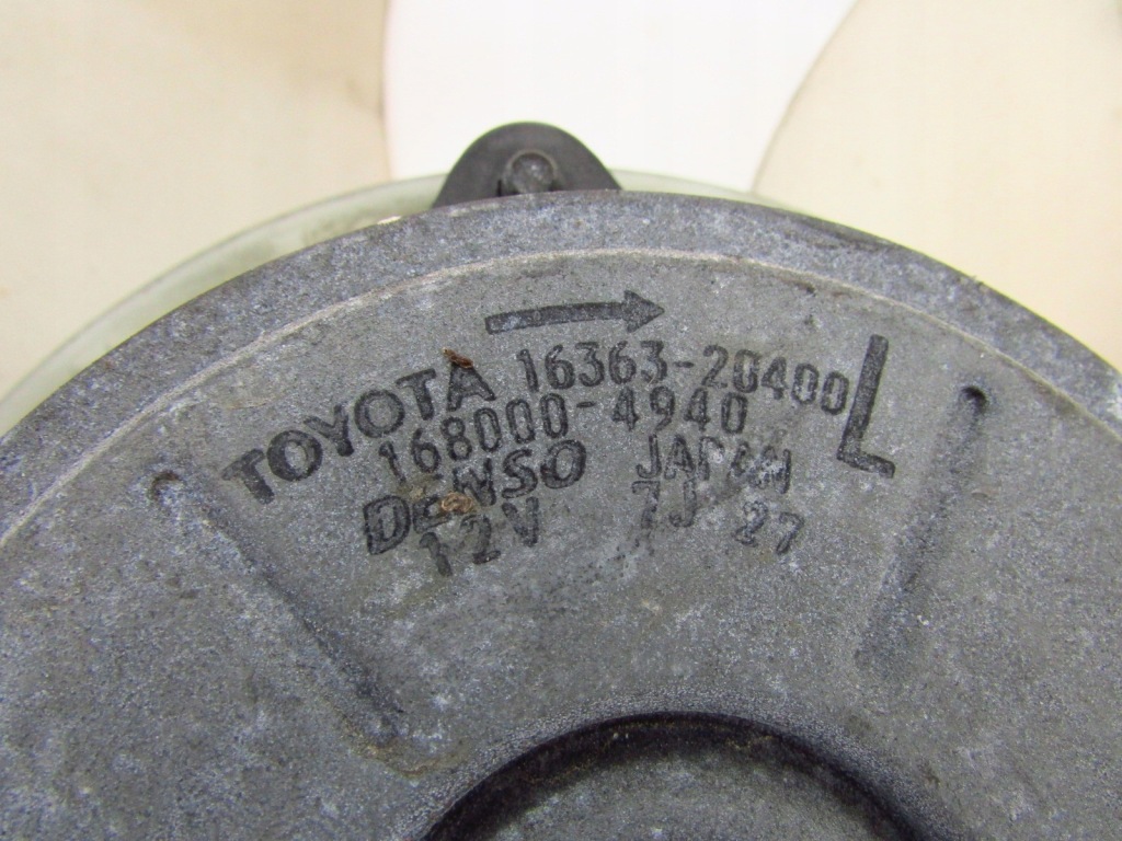 фото №5, Lexus rx 400h вентилятор радіатора лівий 03-08r 1636320400