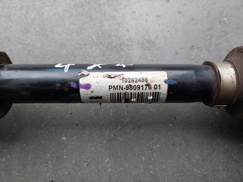 Приводной вал перед правая 9809176 countryman r60 1.6 d 4x4 Доставка