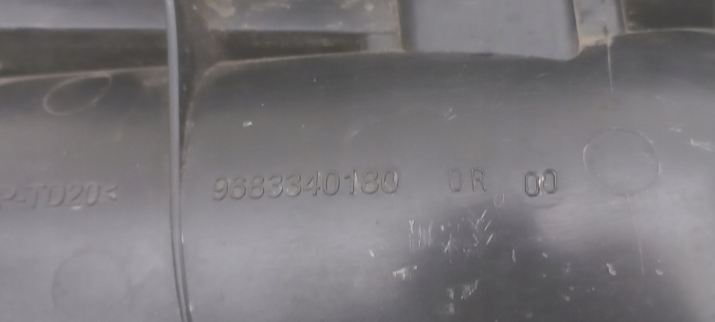 фото №9, Впуск повітрозабірник резонатор wąż труба повітря peugeot 208 2008 c3