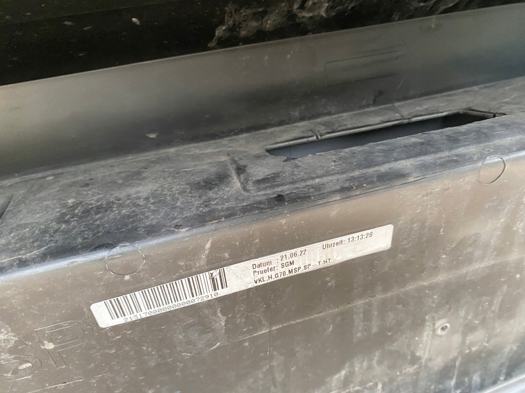 фото №6, Бампер задняя задний bmw 7 g70 m набор