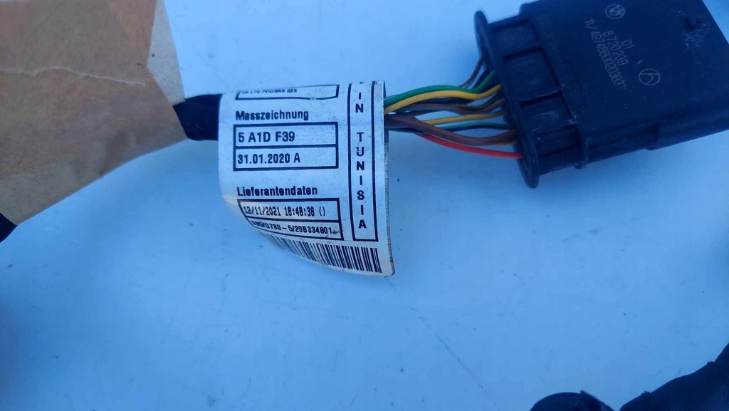 фото №7, Bmw 4 g22 m набір msp електропроводка бампера перед 2533