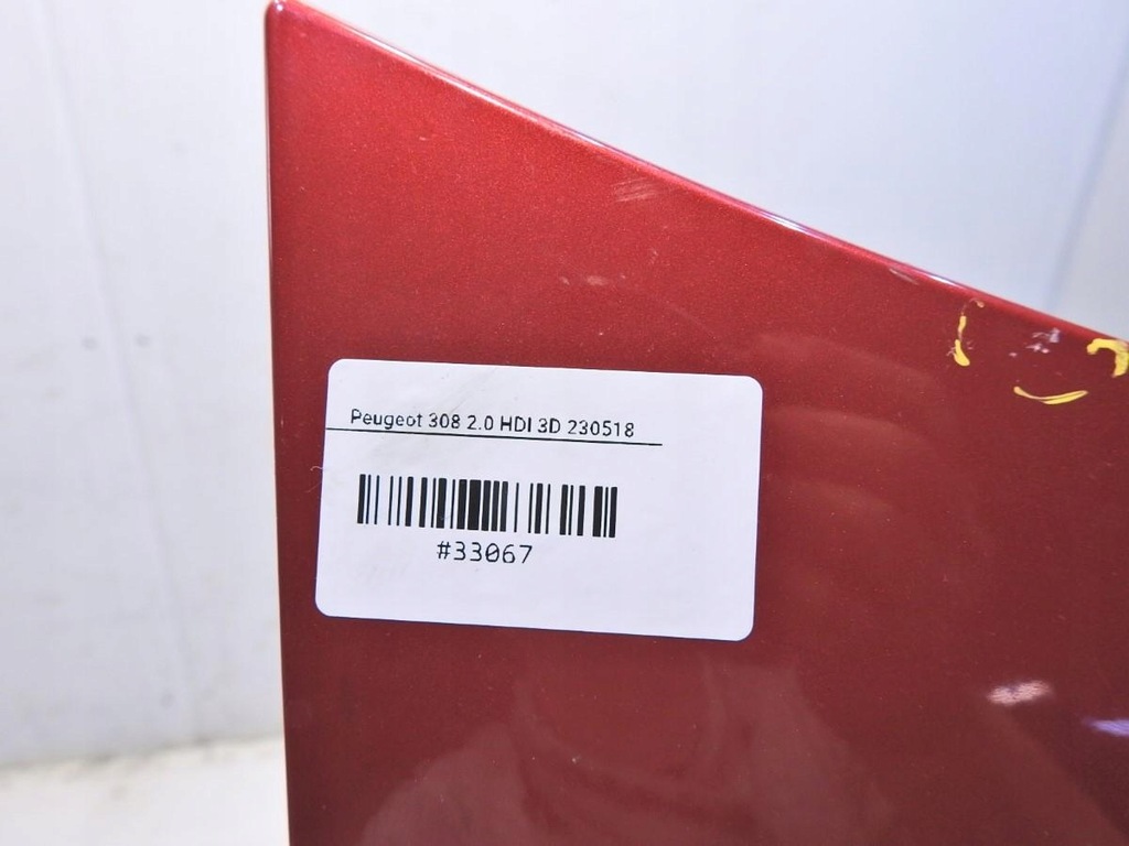 фото №8, Крыло левый перед lkr peugeot 308 i