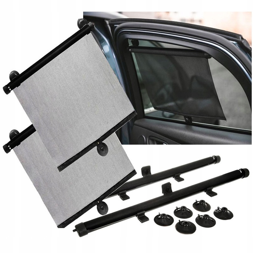 фото №1, 2 szt. шторка автомобільна сонцезахисна захист