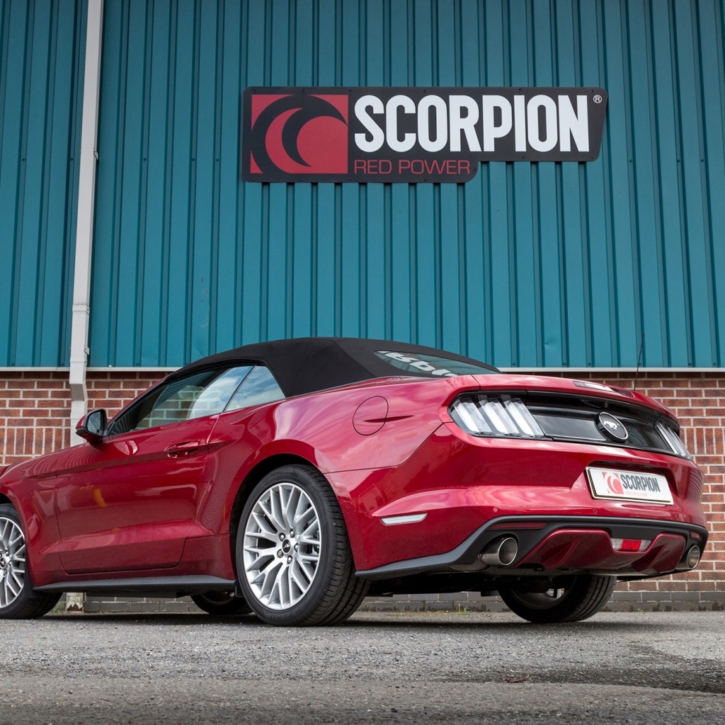 фото №4, Ford mustang 2.3t катбек тихий scorpion вихлопна система
