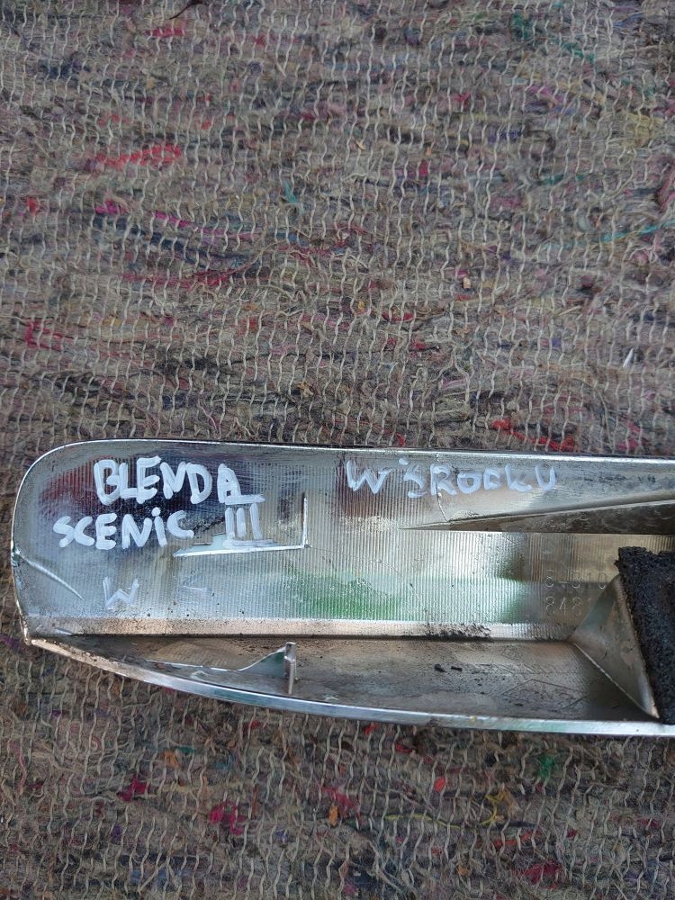 фото №4, Накладка крышки задняя хром renault scenic iii микровыключатель фонари регистрационного