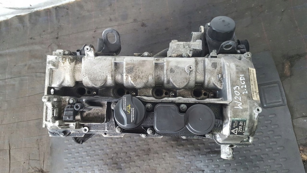 фото №8, Двигатель mercedes w203 lift 2,2 cdi