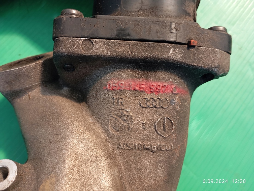 фото №11, Vw audi 3.0 tdi колектор всмоктуючий труба 059145762