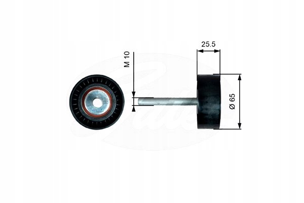 Купити Gates t36772 ролик напрямна / напрямна, ремінь клиновий зубчастий