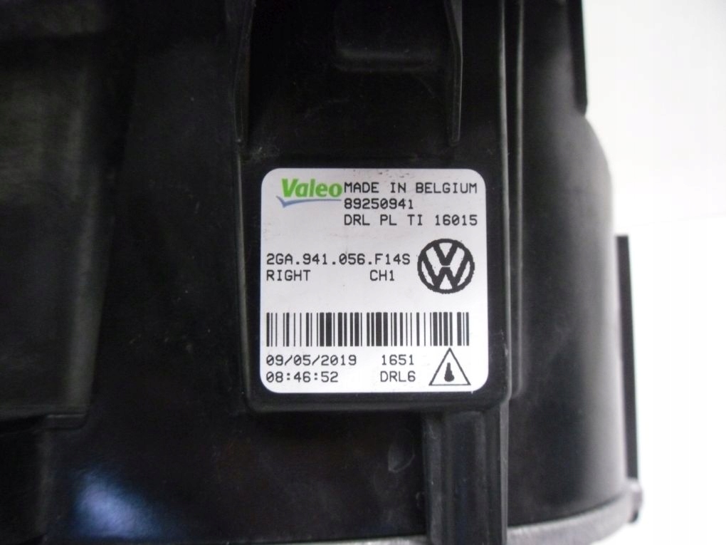 фото №3, Vw t-roc 2ga t roc led drl противотуманная фара правый