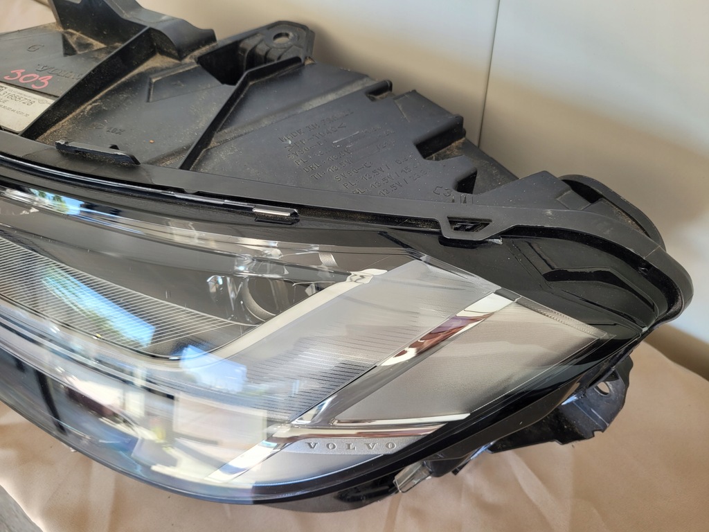 фото №7, Лампа левая передняя фара левый volvo s90 v90 full led 31655728