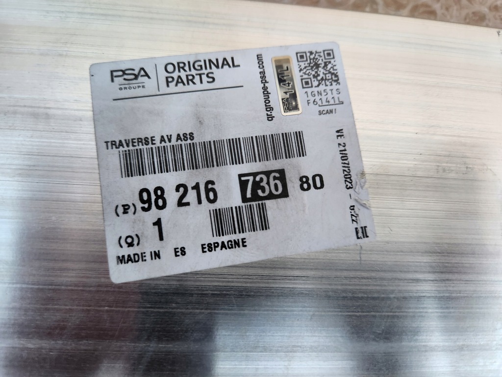 фото №6, Berlingo iv rifter combo e балка бампер nowa 18-