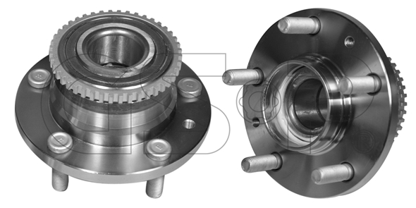 фото №10, Підшипник, набір ремонтний ступиця mazda 6 хетчбек gg 1.8 gsp