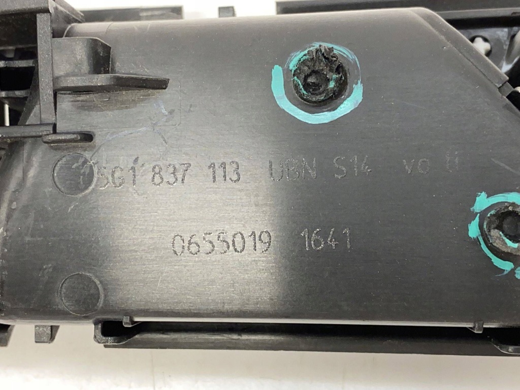 Ручка внутрішня ліва volkswagen golf vii 5g1837113 Зі Шроту