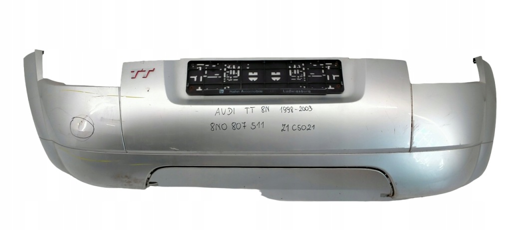 фото №1, Audi tt 1998-2003 бампер задній задня 8n0807511
