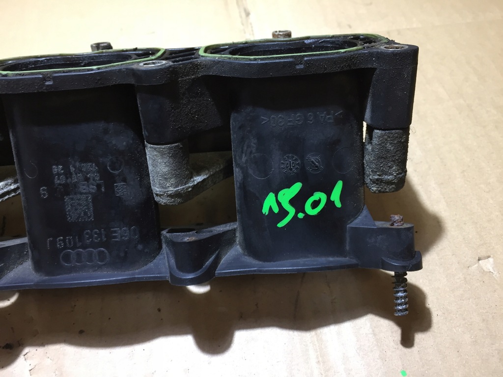 фото №7, A6 c6 2.8 fsi коллектор всасывающий молдинг 06e133109j