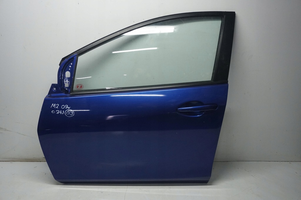 фото №1, Mazda 2 de ii двері ліва передні 34j 2008-2012rok скло