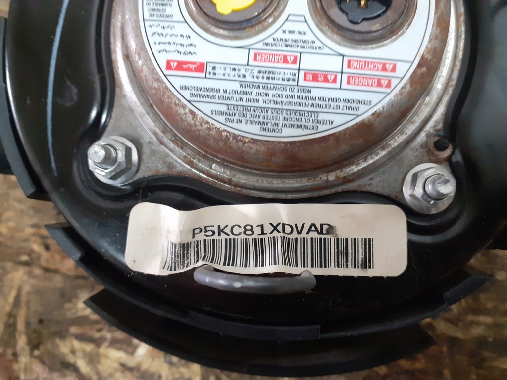 фото №7, Jeep wrangler jk 2007-11 подушки безпеки водія пасажира панель приладів ремені оригінал