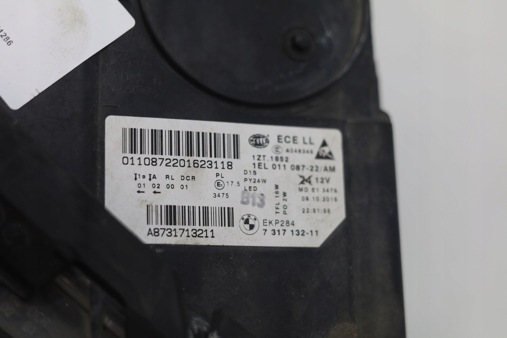 фото №10, Лампа ліва права перед bmw f10 f11 lci lift bi ксенон 7317131 7317132