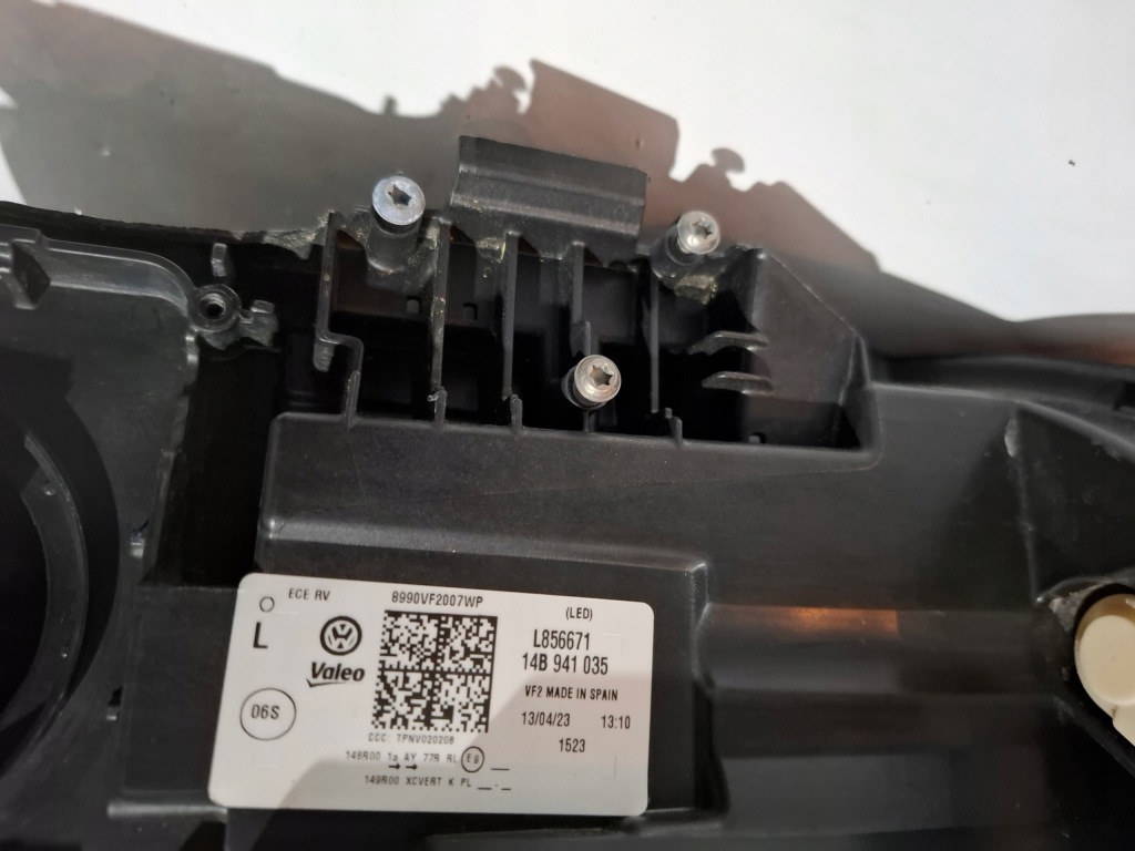 Vw id7 id.7 id 7 фара led левый левая сторона фара 14b941035 l856671 с Разборки