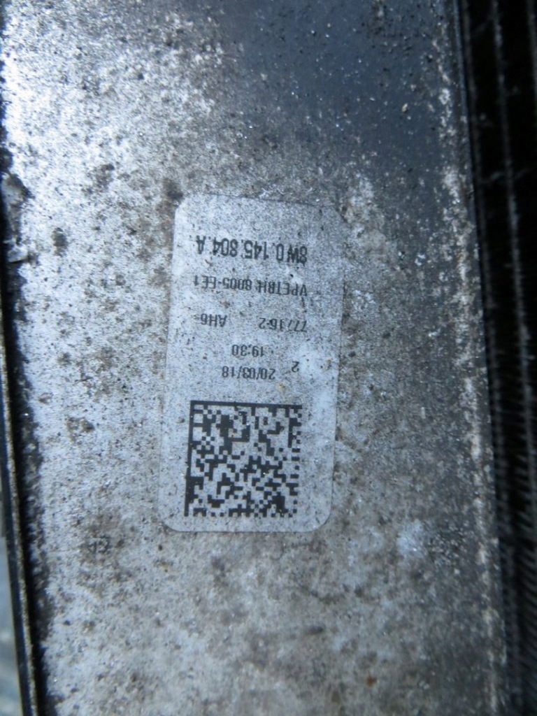 Audi a4 b9 1.4b радиатор вентилятор комплект  14- с Разборки