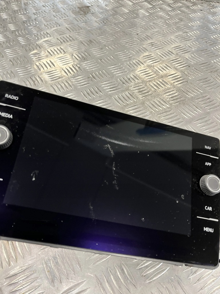 фото №2, Дисплей радио vw taigo 21- 5nn919605b