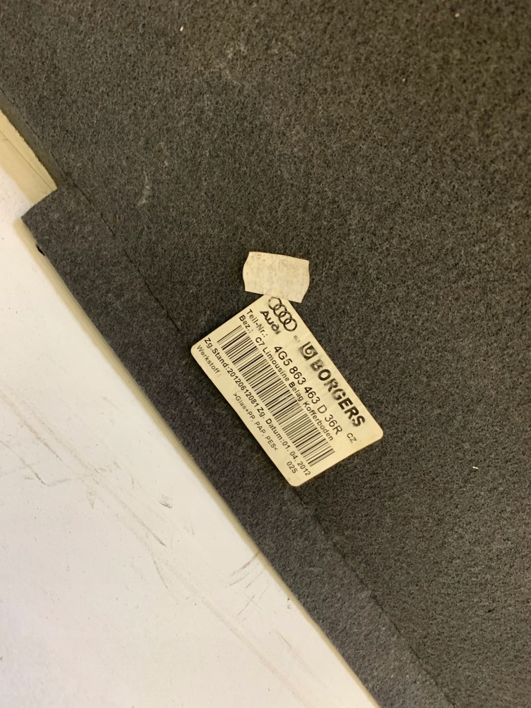 фото №6, Audi a6 c7 4g обшивка багажника 4g5863463 sedan