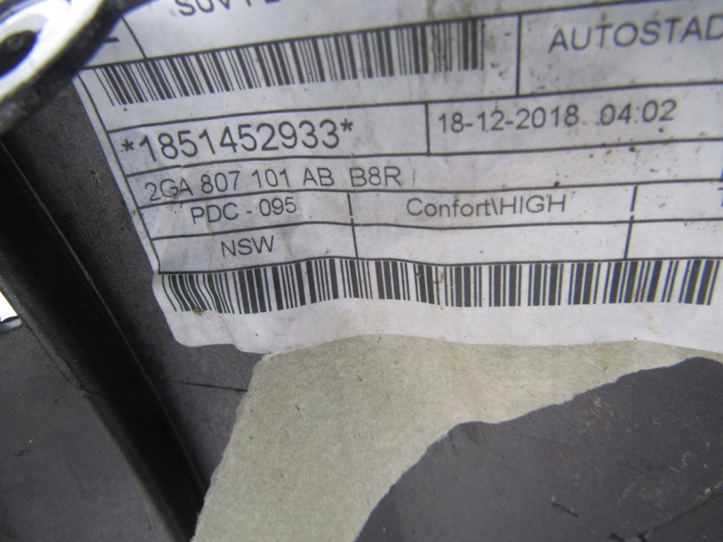 фото №11, Бампер vw t-roc 2ga 17-21 перед pdc