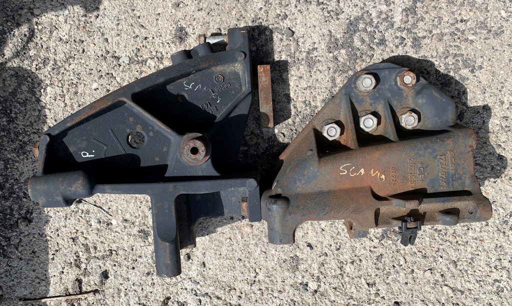 фото №1, Scania r 480 кронштейн кронштейн рамы бампера правая