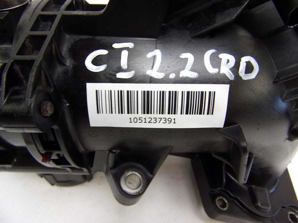 фото №8, Jeep compass i 2.2 06- колено шланг воздуха a6510900128