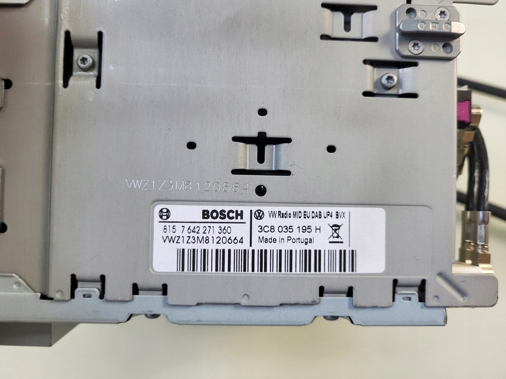 фото №14, Vw golf vi lift радіо екран монітор дисплей рамка штекер