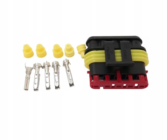 фото №1, Соединитель hermetyczne разъём superseal колодка штекер 5