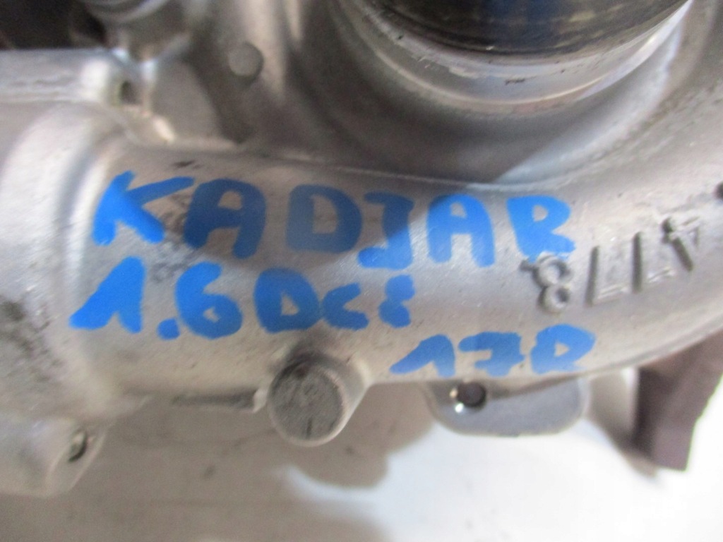 фото №3, Турбонагнітач renault kadjar 1,6dci h8201067824