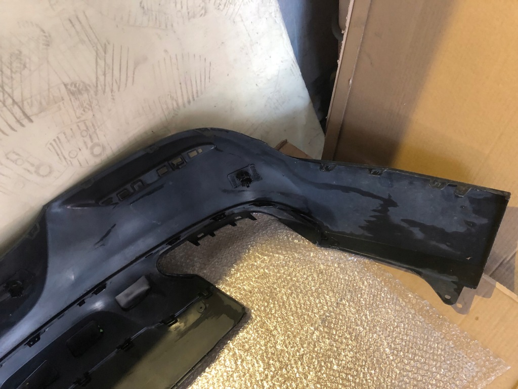 Mercedes gle купе amg c292 w292 a2928851425 накладка спойлер бампера задній Доставка