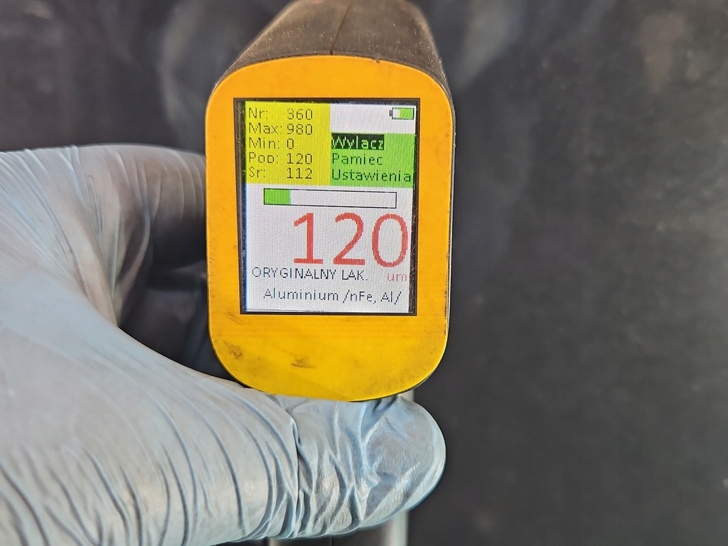 фото №14, Капот передняя citroen c5 iii x7 grafitowy eypc