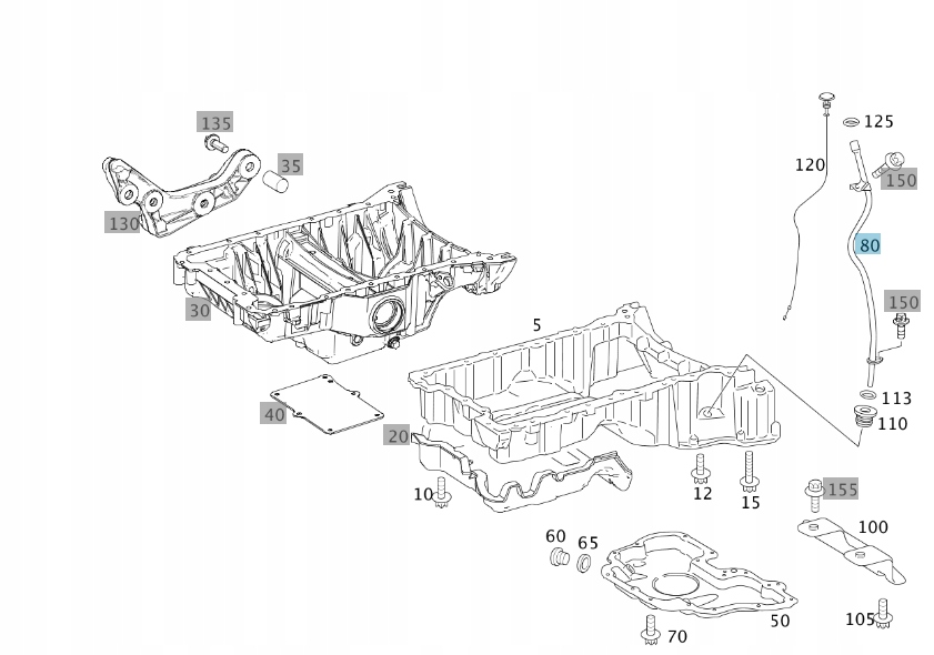 Купить Оригинальная трубка уровня масла mercedes r-klasa/gl/ml