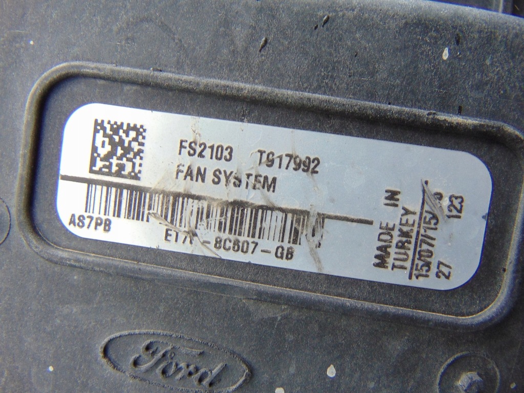 фото №13, Комплект радіатор ford transit courier 1.6 tdci