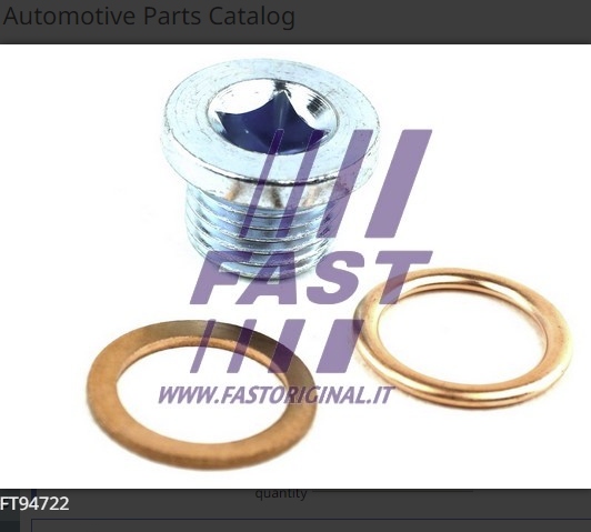 Крышка поддон масла renault master 3 10 подкладка m16x1.5x12 Цена