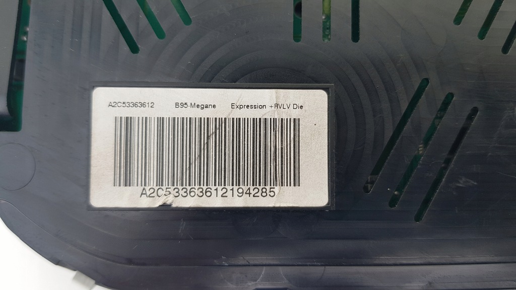 фото №12, Лічильник, прилади renualt megane iii eu